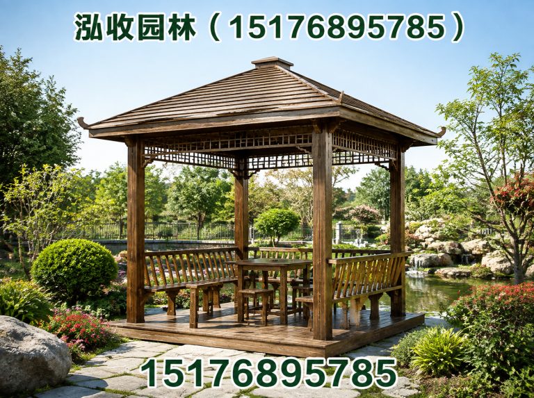 那曲防腐木展示图